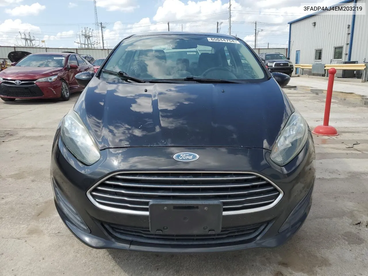 2014 Ford Fiesta S VIN: 3FADP4AJ4EM203219 Lot: 65044754