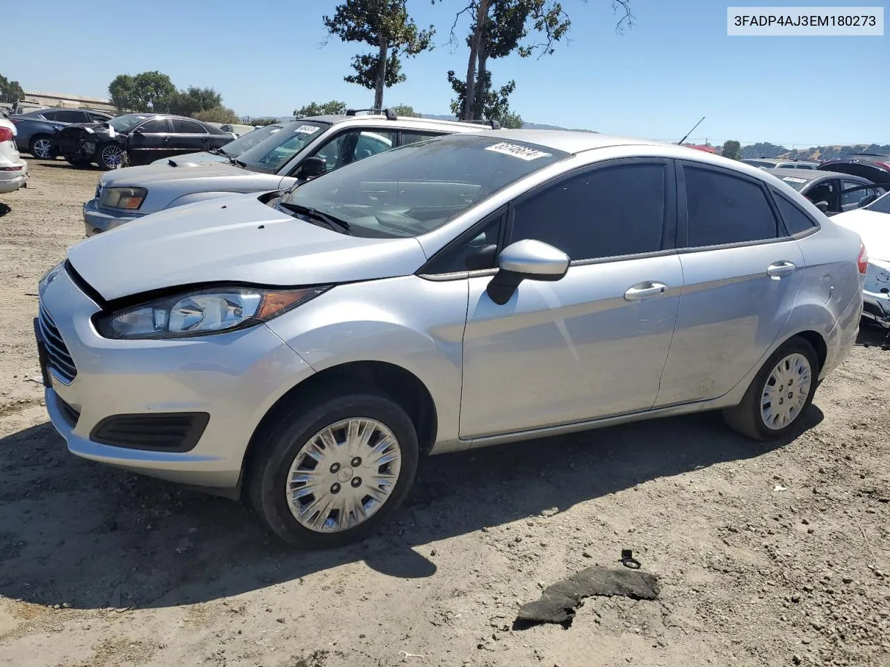 2014 Ford Fiesta S VIN: 3FADP4AJ3EM180273 Lot: 65146674