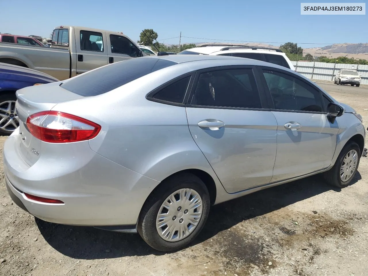 2014 Ford Fiesta S VIN: 3FADP4AJ3EM180273 Lot: 65146674