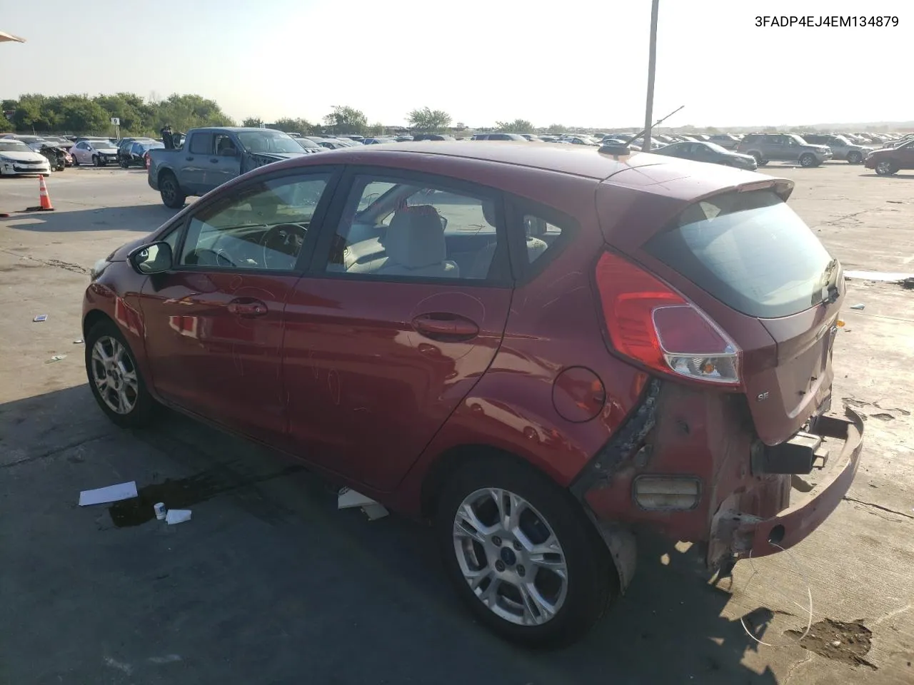 2014 Ford Fiesta Se VIN: 3FADP4EJ4EM134879 Lot: 66225034