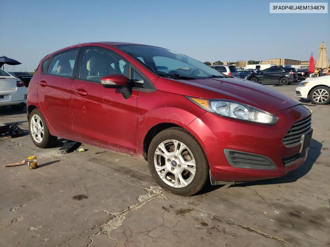 2014 Ford Fiesta Se VIN: 3FADP4EJ4EM134879 Lot: 66225034