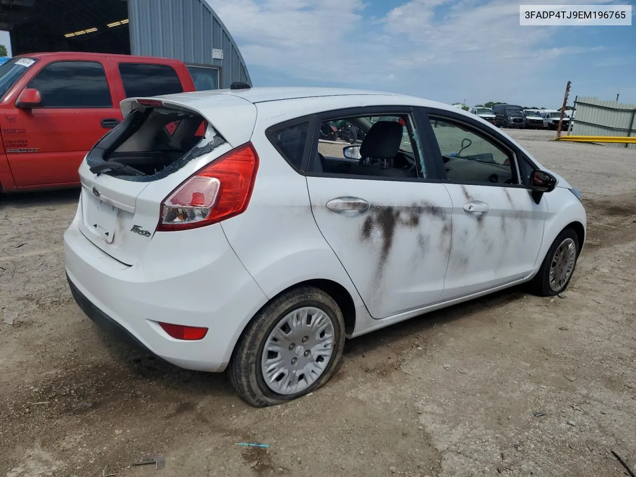 2014 Ford Fiesta S VIN: 3FADP4TJ9EM196765 Lot: 67273694