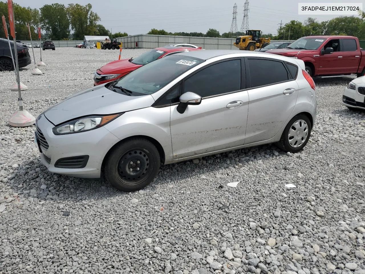 2014 Ford Fiesta Se VIN: 3FADP4EJ1EM217024 Lot: 67453474