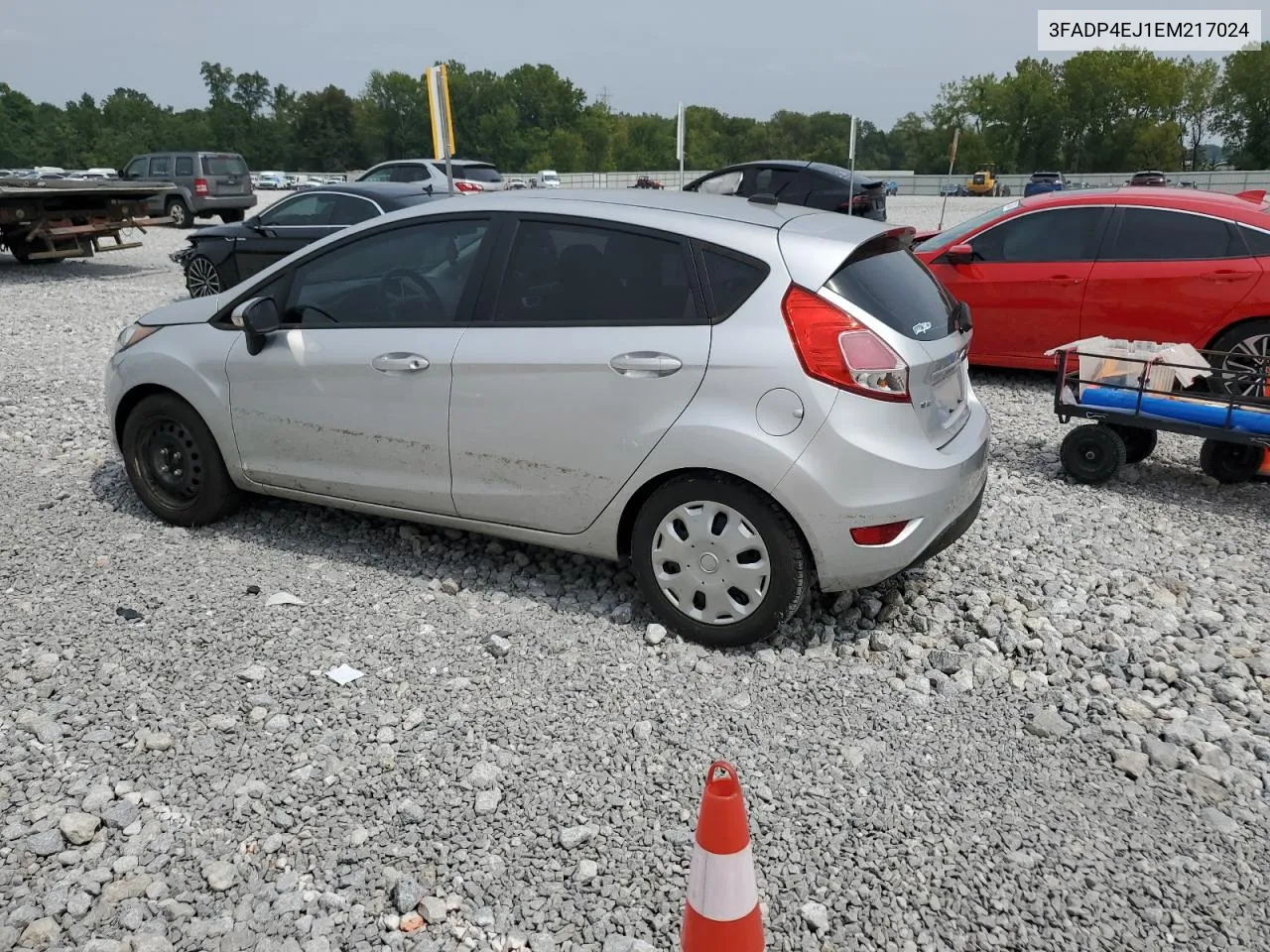 2014 Ford Fiesta Se VIN: 3FADP4EJ1EM217024 Lot: 67453474