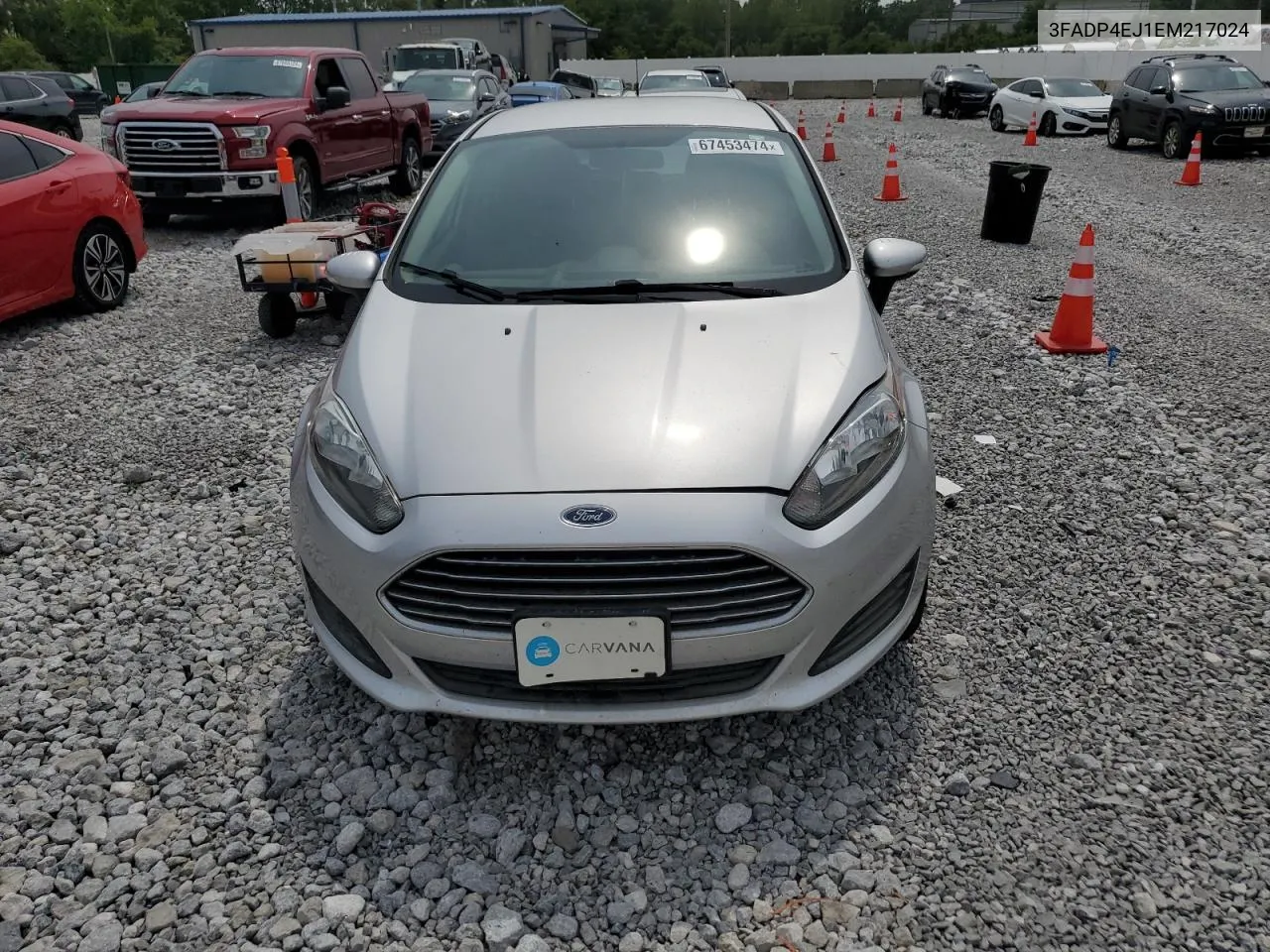 2014 Ford Fiesta Se VIN: 3FADP4EJ1EM217024 Lot: 67453474