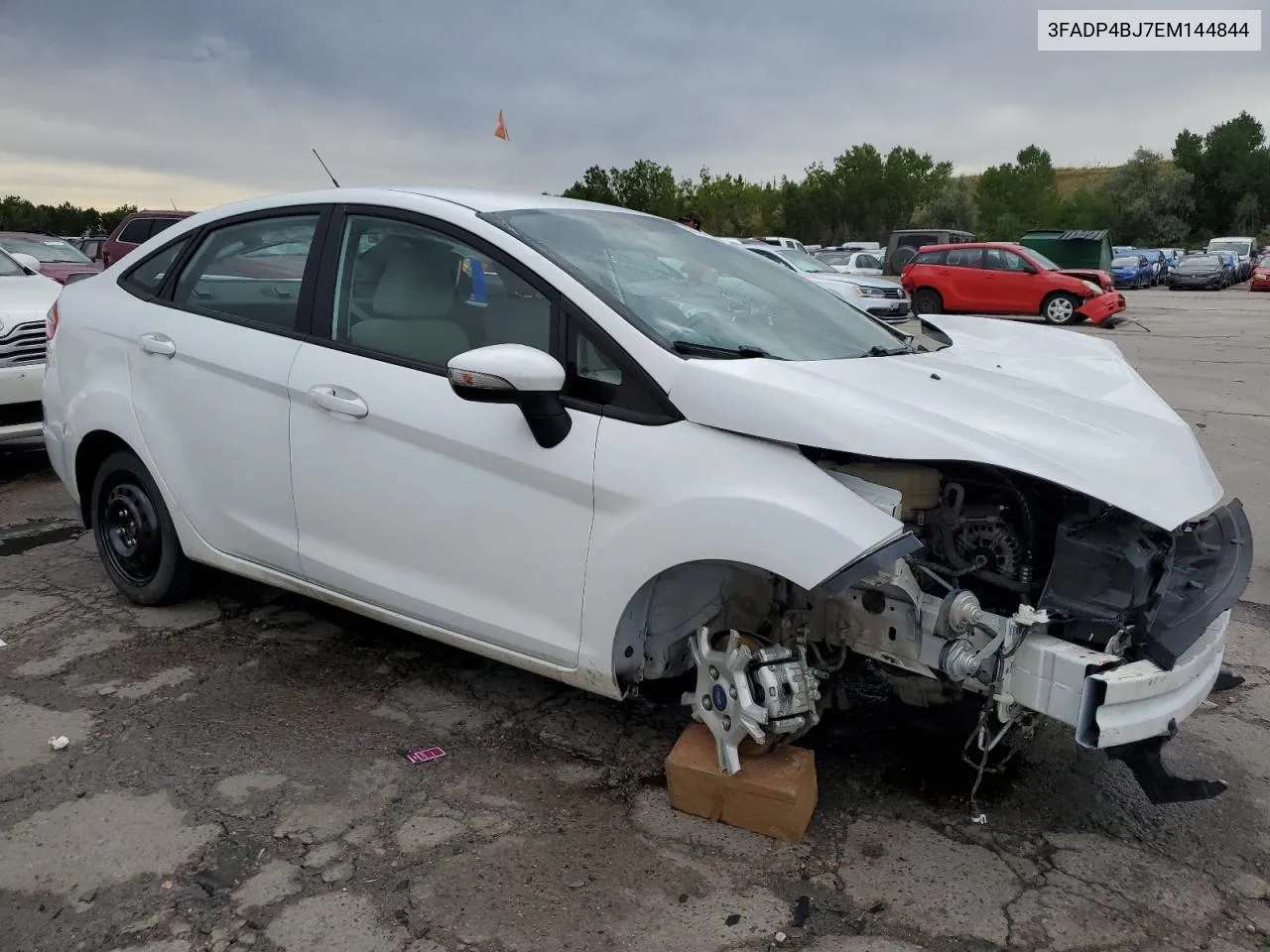 2014 Ford Fiesta Se VIN: 3FADP4BJ7EM144844 Lot: 68184334