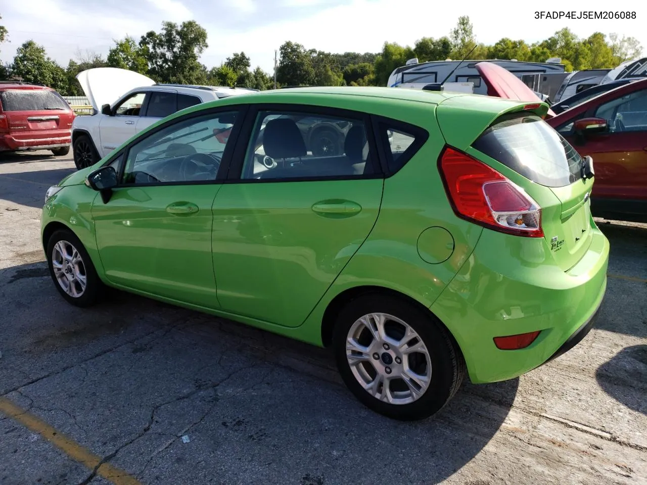 2014 Ford Fiesta Se VIN: 3FADP4EJ5EM206088 Lot: 68506324