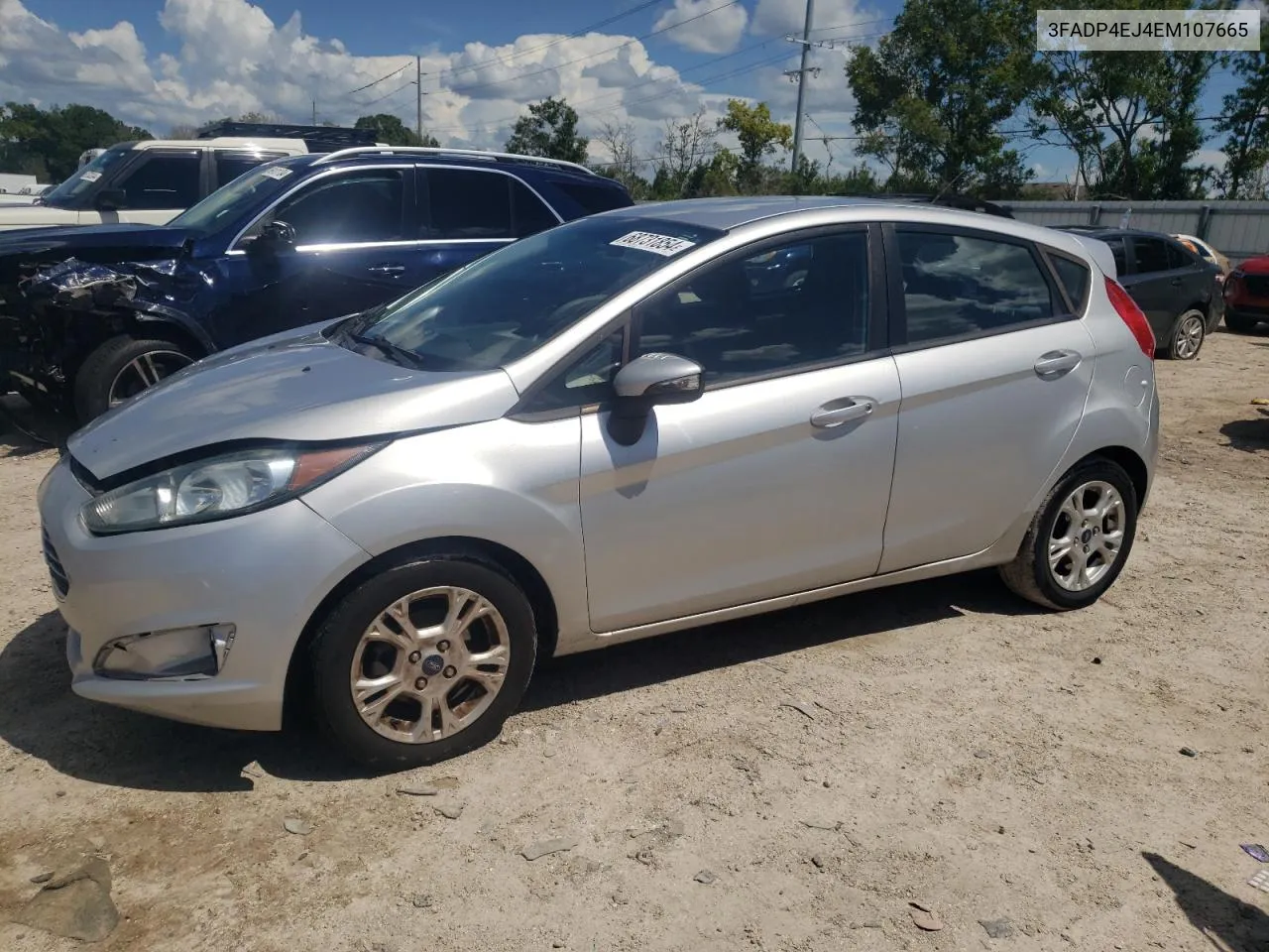 2014 Ford Fiesta Se VIN: 3FADP4EJ4EM107665 Lot: 68731854