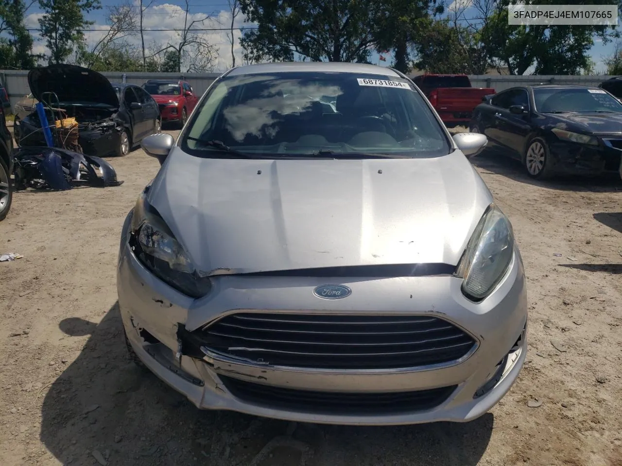 2014 Ford Fiesta Se VIN: 3FADP4EJ4EM107665 Lot: 68731854