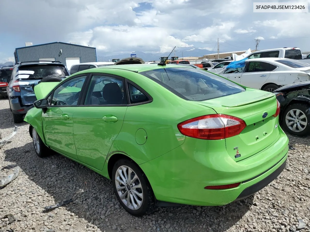 2014 Ford Fiesta Se VIN: 3FADP4BJ5EM123426 Lot: 68834384