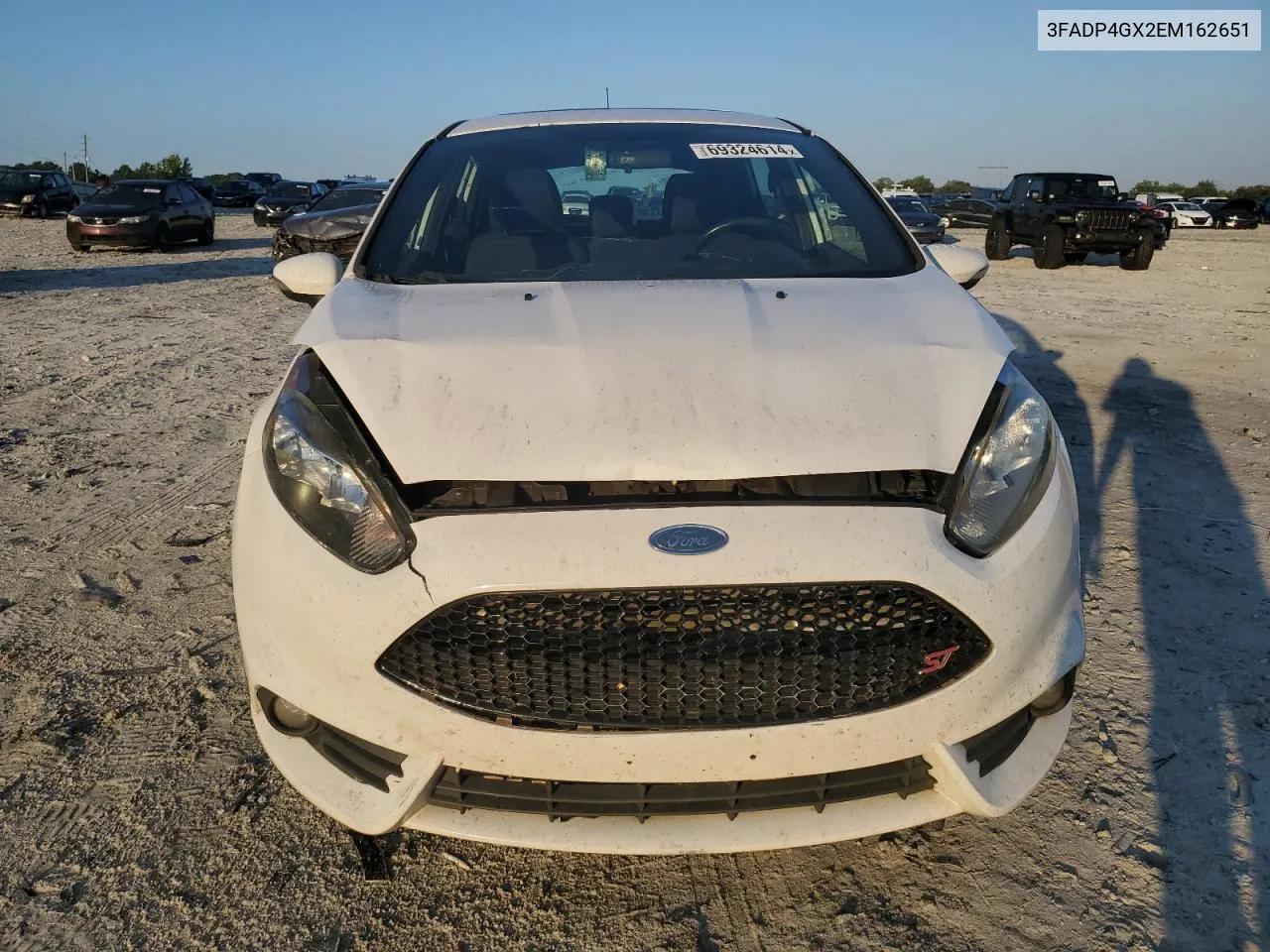 2014 Ford Fiesta St VIN: 3FADP4GX2EM162651 Lot: 69324614