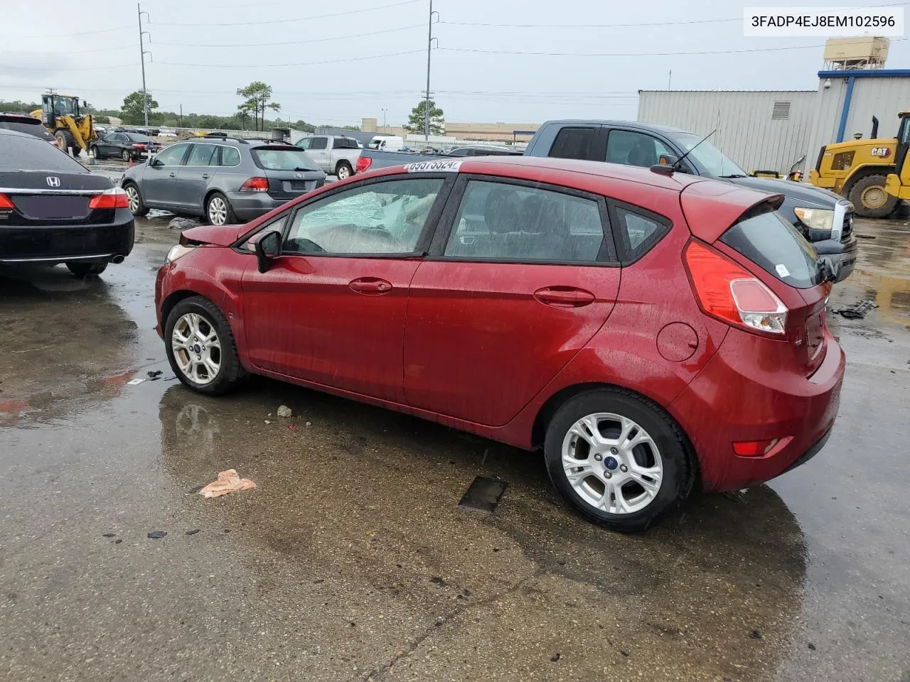 2014 Ford Fiesta Se VIN: 3FADP4EJ8EM102596 Lot: 69575524