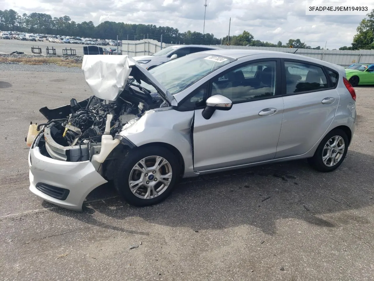 2014 Ford Fiesta Se VIN: 3FADP4EJ9EM194933 Lot: 70017024