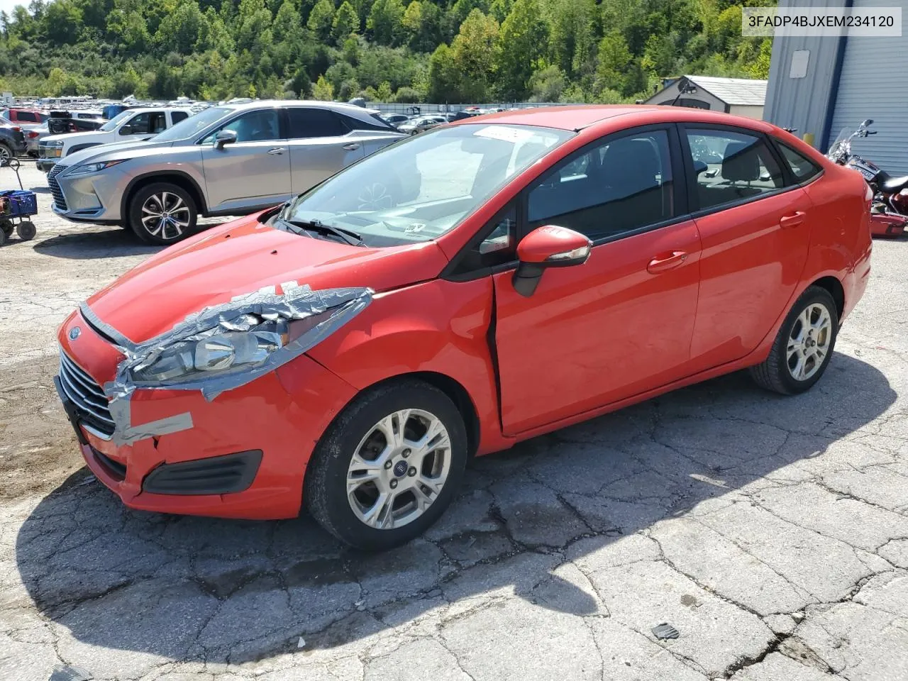 2014 Ford Fiesta Se VIN: 3FADP4BJXEM234120 Lot: 70020754