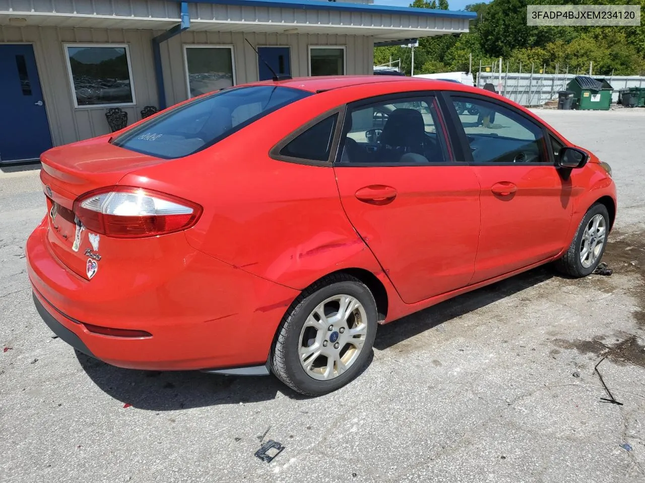 2014 Ford Fiesta Se VIN: 3FADP4BJXEM234120 Lot: 70020754