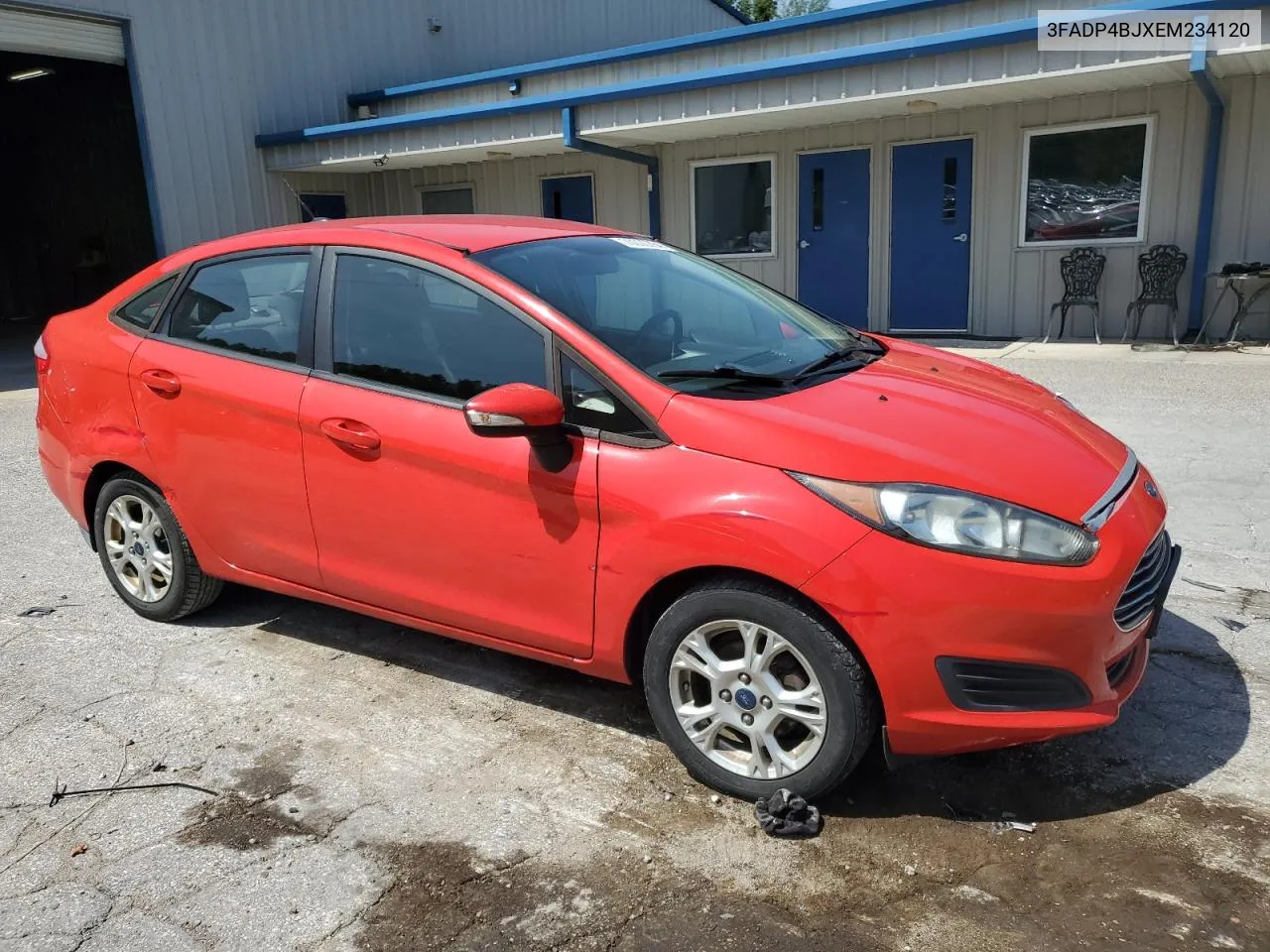 2014 Ford Fiesta Se VIN: 3FADP4BJXEM234120 Lot: 70020754