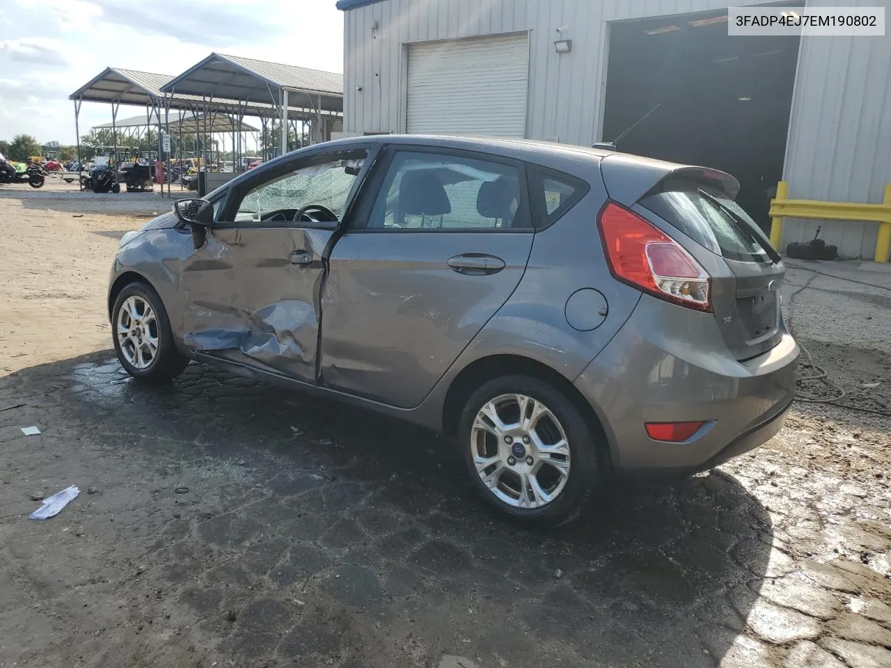 2014 Ford Fiesta Se VIN: 3FADP4EJ7EM190802 Lot: 70638384