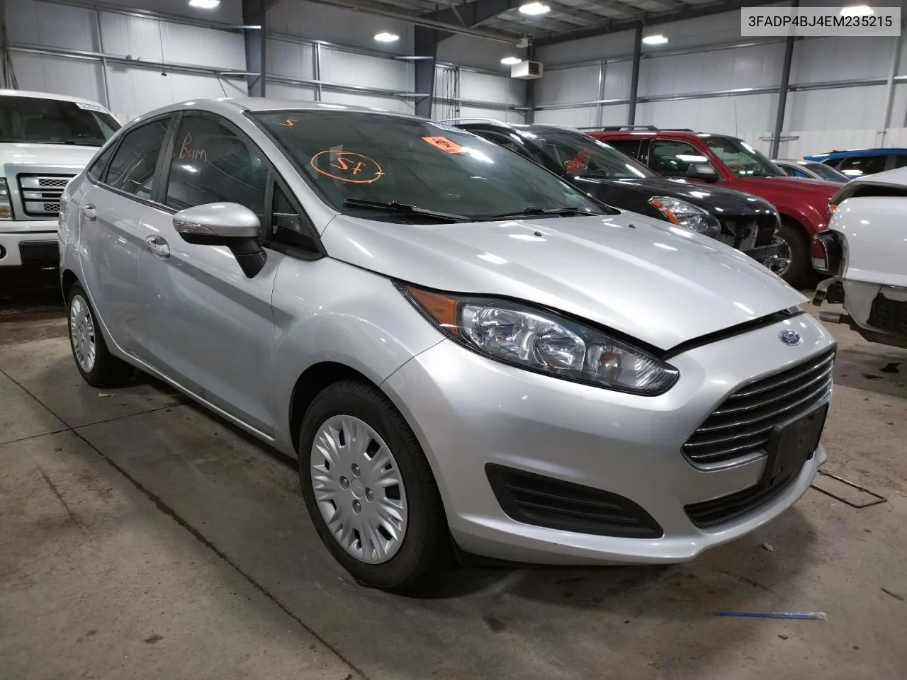 2014 Ford Fiesta Se VIN: 3FADP4BJ4EM235215 Lot: 70688544