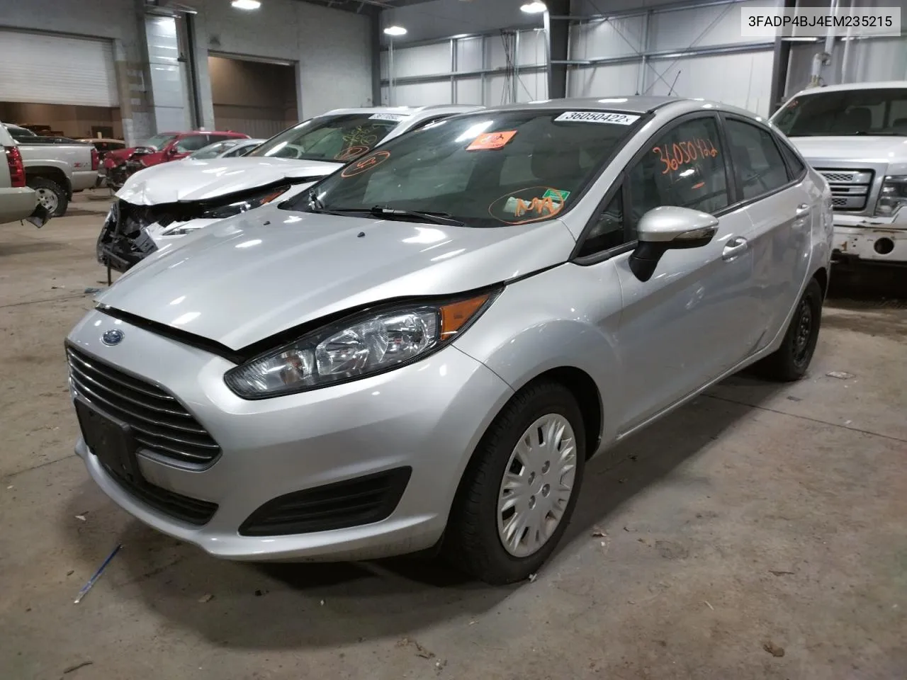 2014 Ford Fiesta Se VIN: 3FADP4BJ4EM235215 Lot: 70688544