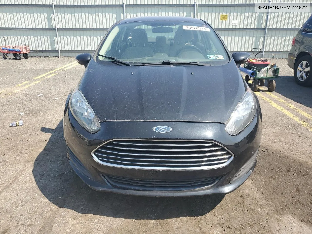 2014 Ford Fiesta Se VIN: 3FADP4BJ7EM124822 Lot: 70926014