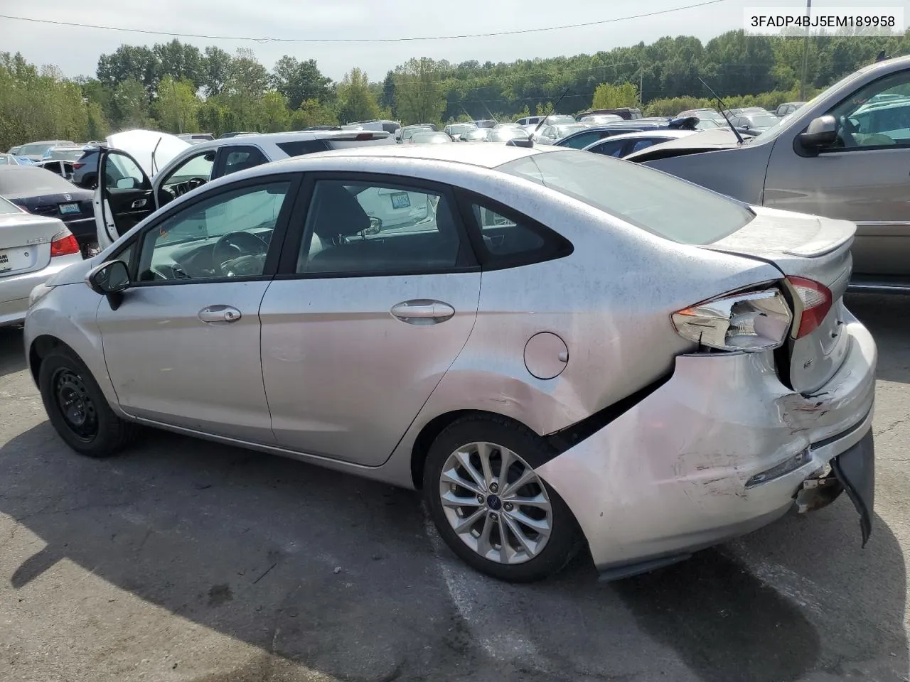 2014 Ford Fiesta Se VIN: 3FADP4BJ5EM189958 Lot: 71050254