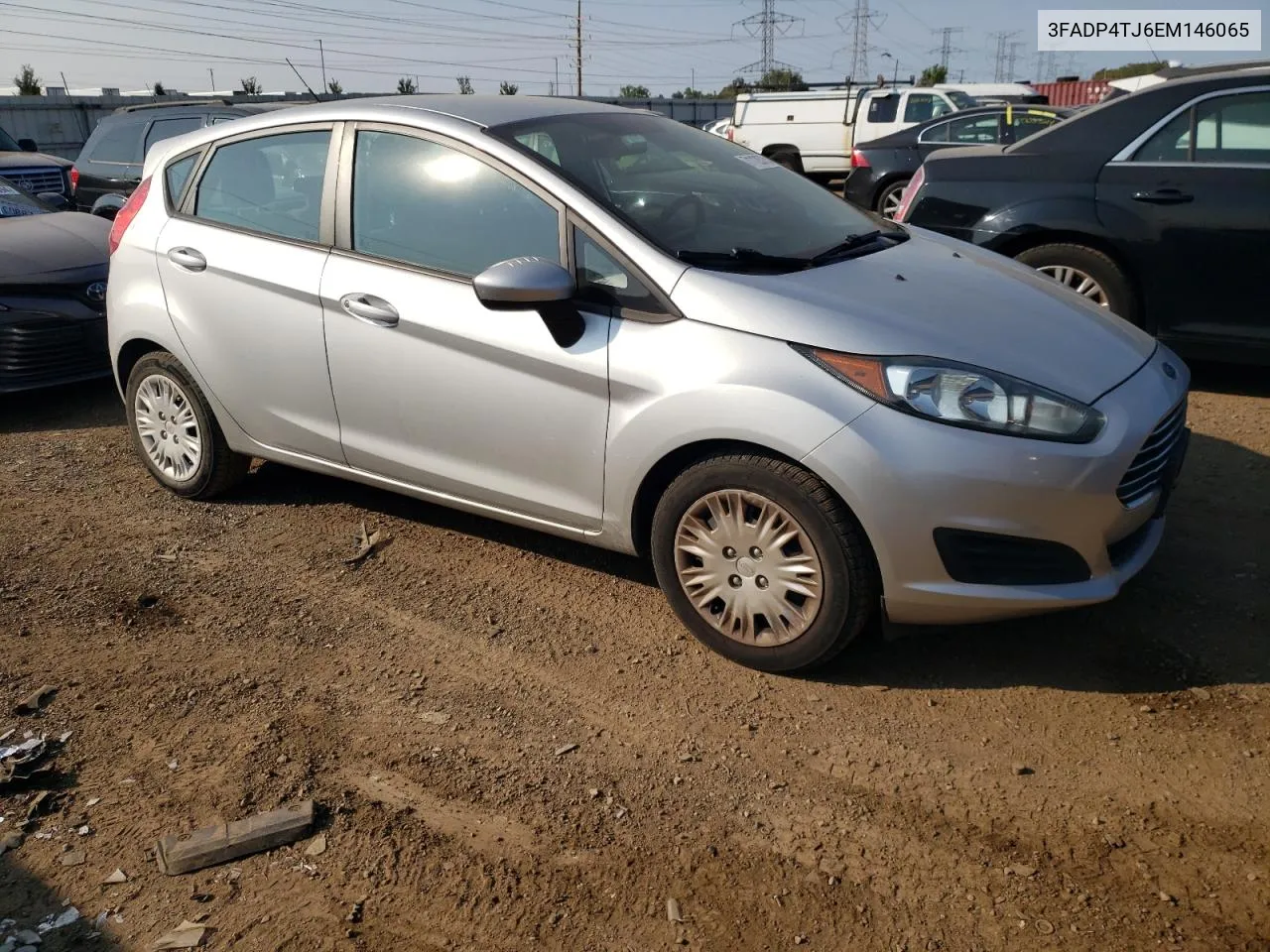 2014 Ford Fiesta S VIN: 3FADP4TJ6EM146065 Lot: 71123754