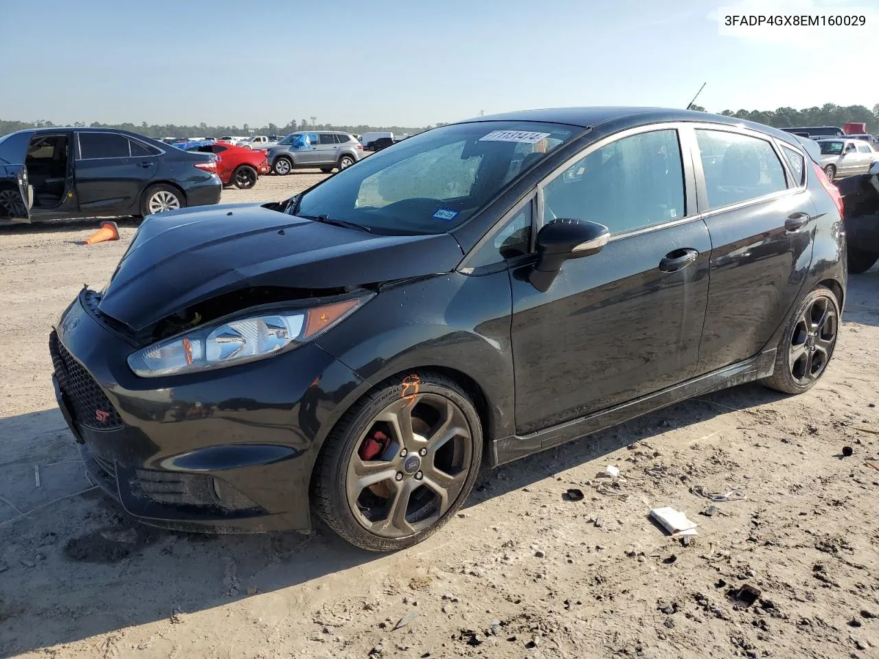 2014 Ford Fiesta St VIN: 3FADP4GX8EM160029 Lot: 71131474