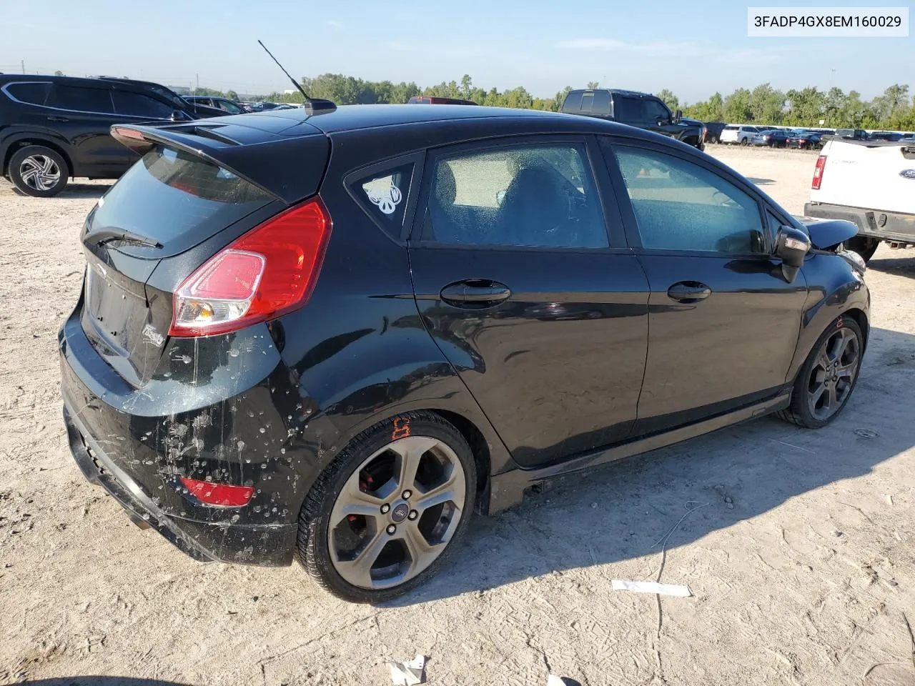 2014 Ford Fiesta St VIN: 3FADP4GX8EM160029 Lot: 71131474