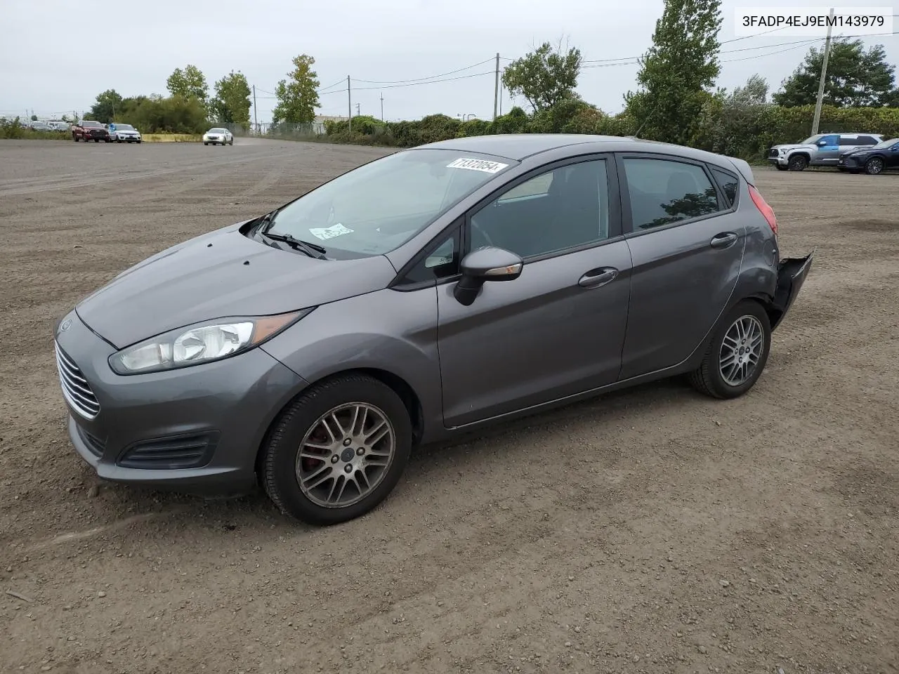 2014 Ford Fiesta Se VIN: 3FADP4EJ9EM143979 Lot: 71372054