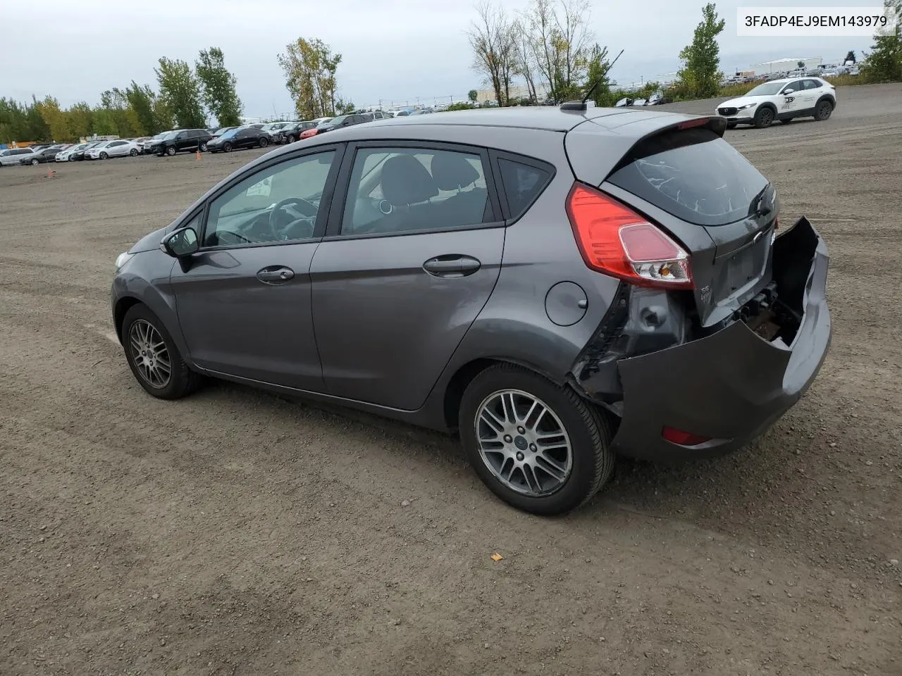 2014 Ford Fiesta Se VIN: 3FADP4EJ9EM143979 Lot: 71372054