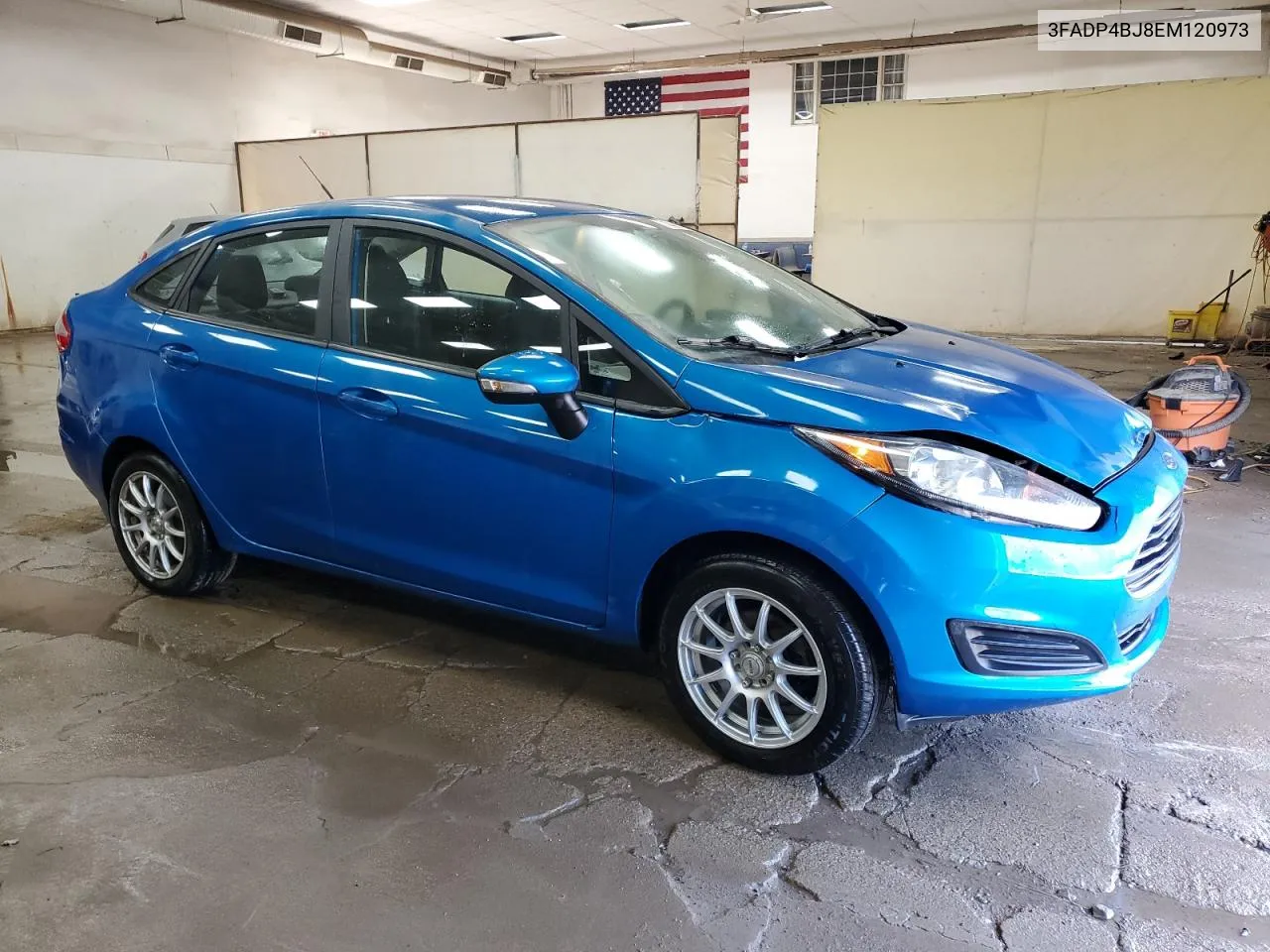 2014 Ford Fiesta Se VIN: 3FADP4BJ8EM120973 Lot: 71422764