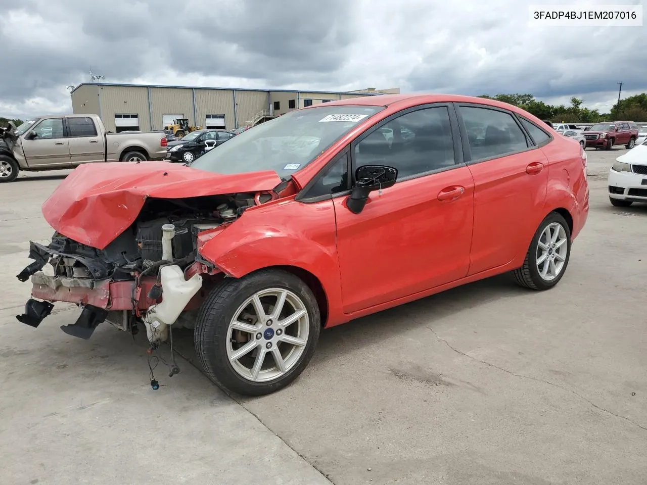 3FADP4BJ1EM207016 2014 Ford Fiesta Se