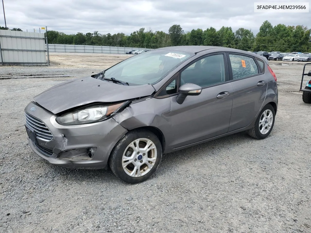 2014 Ford Fiesta Se VIN: 3FADP4EJ4EM239566 Lot: 71706954