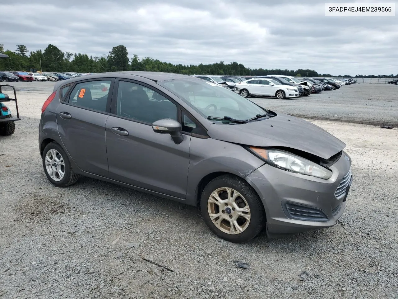 2014 Ford Fiesta Se VIN: 3FADP4EJ4EM239566 Lot: 71706954