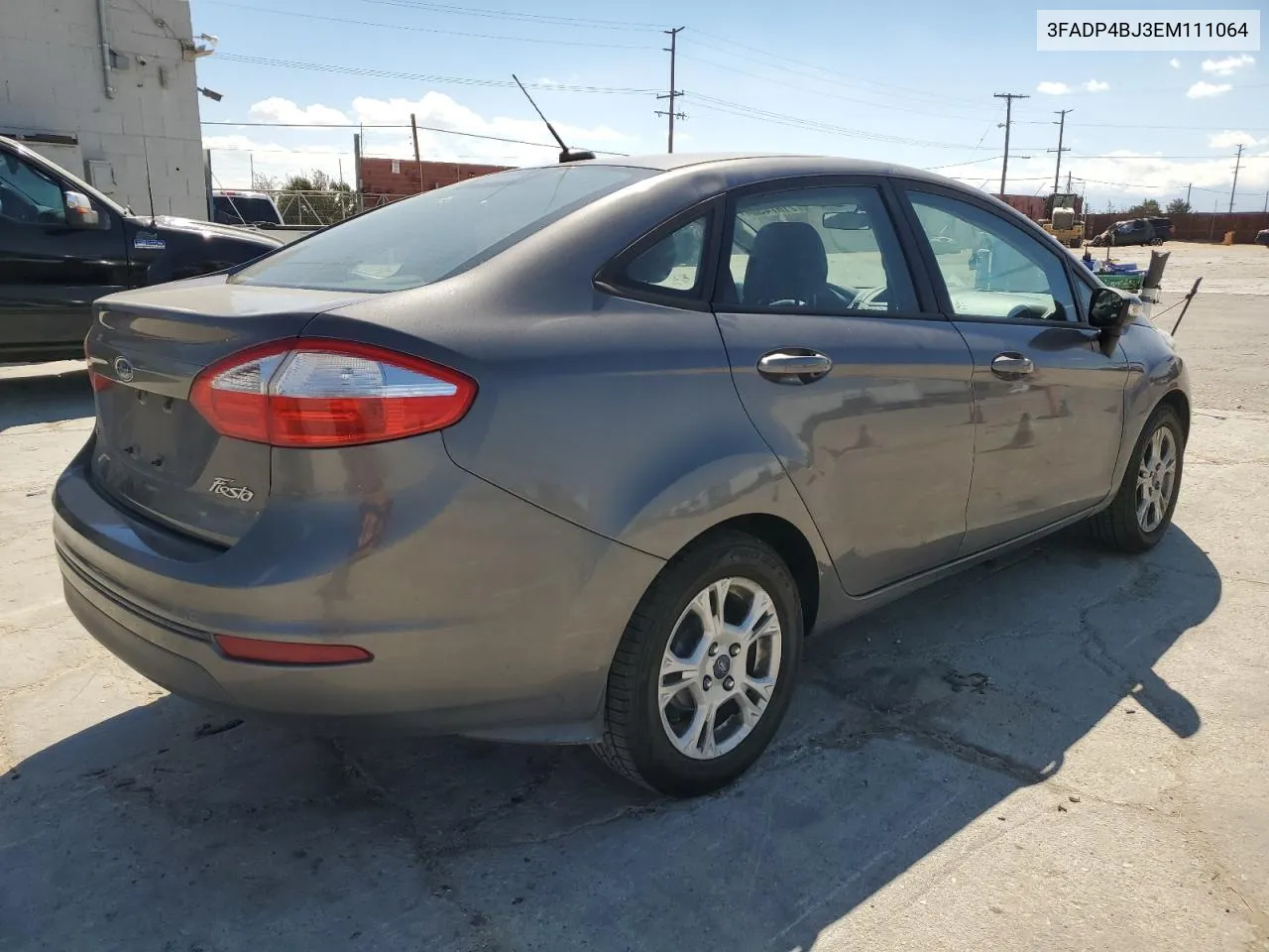 2014 Ford Fiesta Se VIN: 3FADP4BJ3EM111064 Lot: 71874384