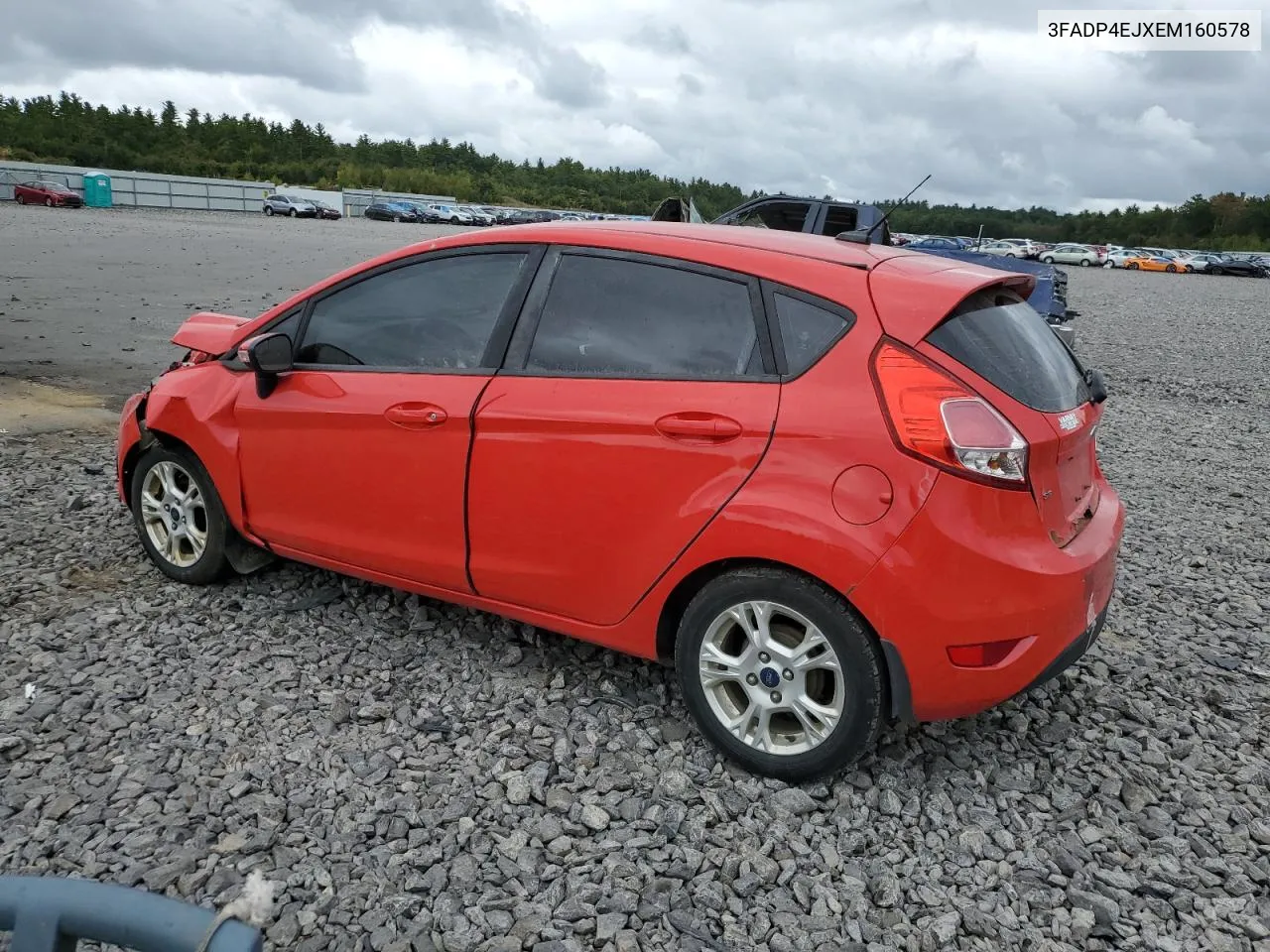 2014 Ford Fiesta Se VIN: 3FADP4EJXEM160578 Lot: 71942894