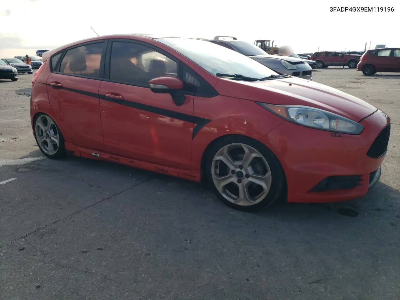 2014 Ford Fiesta St VIN: 3FADP4GX9EM119196 Lot: 72060944