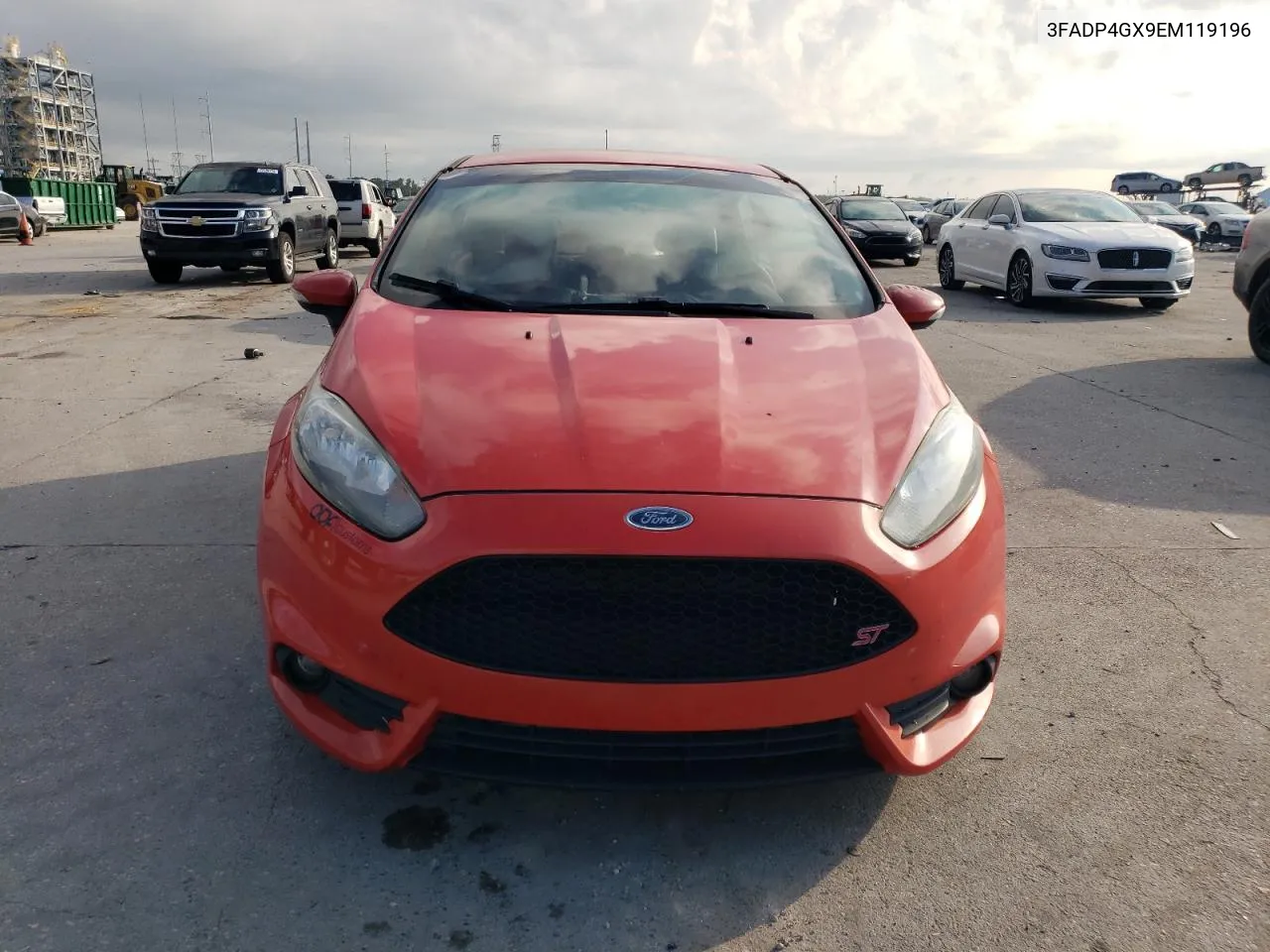 2014 Ford Fiesta St VIN: 3FADP4GX9EM119196 Lot: 72060944