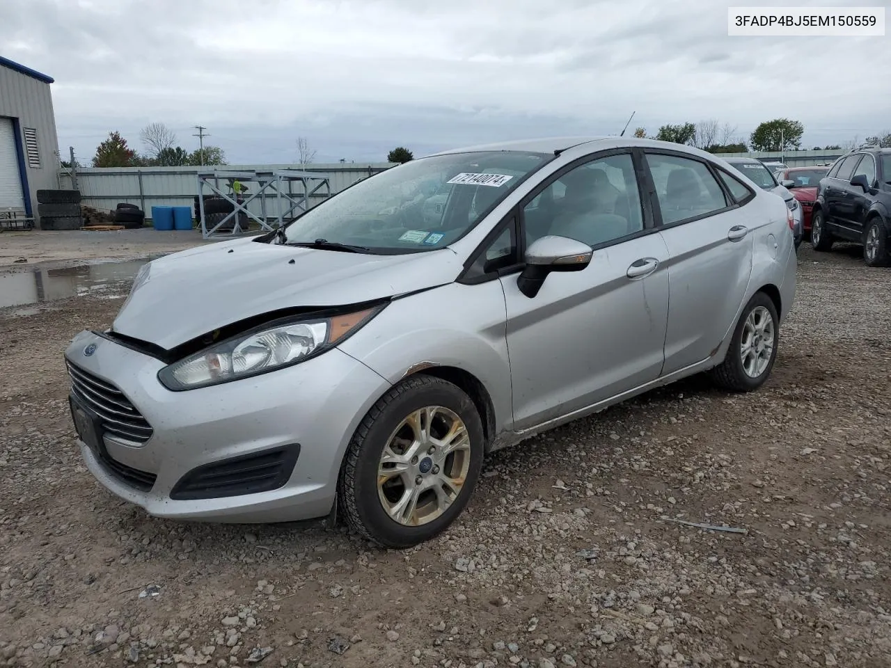 2014 Ford Fiesta Se VIN: 3FADP4BJ5EM150559 Lot: 72140074