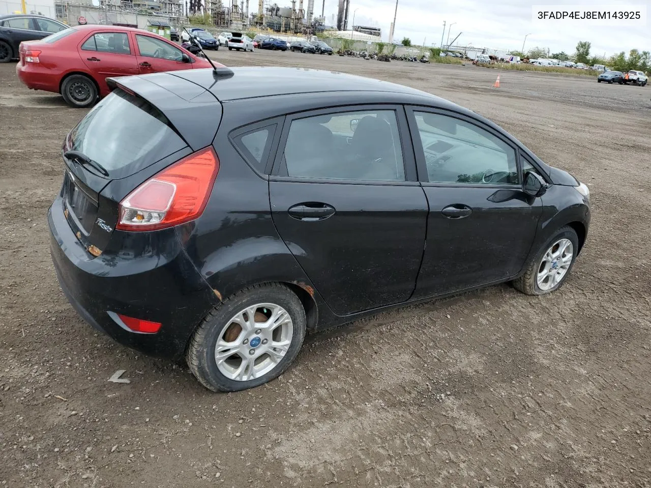 2014 Ford Fiesta Se VIN: 3FADP4EJ8EM143925 Lot: 72187014