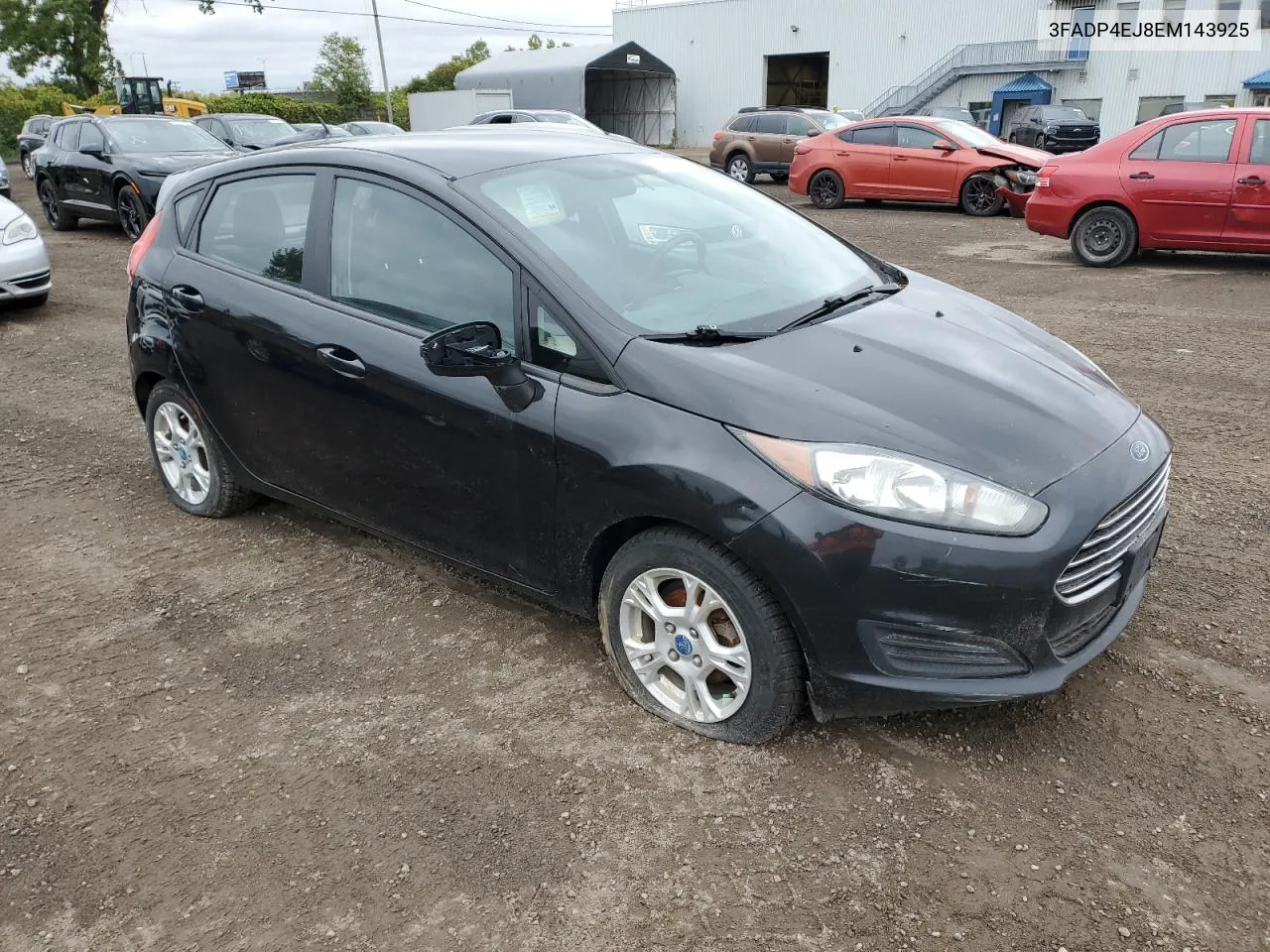 2014 Ford Fiesta Se VIN: 3FADP4EJ8EM143925 Lot: 72187014