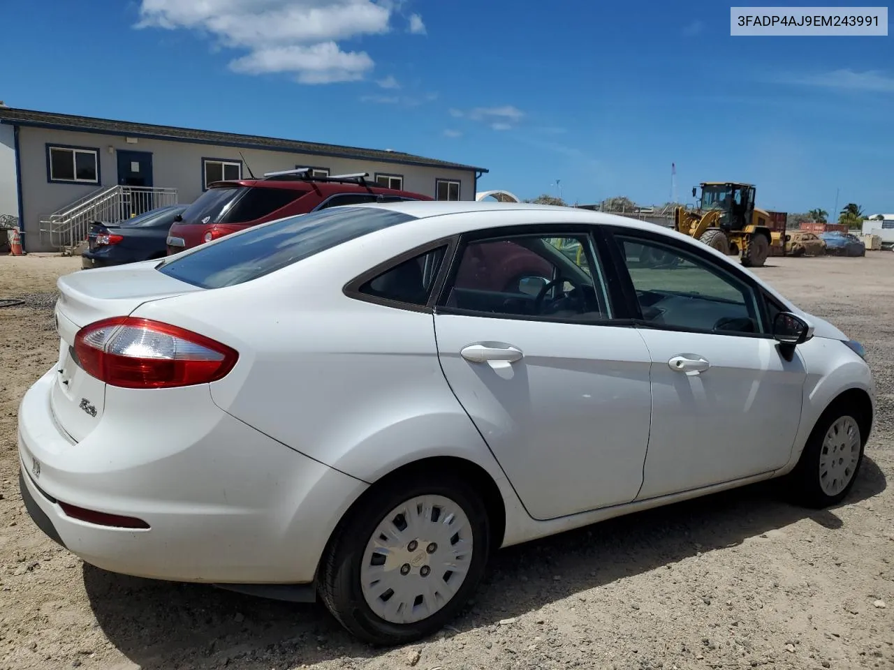 2014 Ford Fiesta S VIN: 3FADP4AJ9EM243991 Lot: 72430514