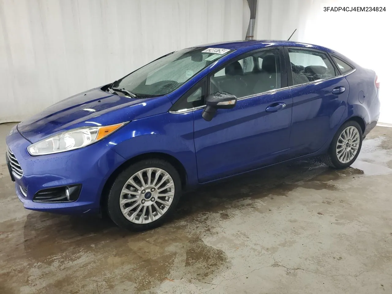 2014 Ford Fiesta Titanium VIN: 3FADP4CJ4EM234824 Lot: 72469754