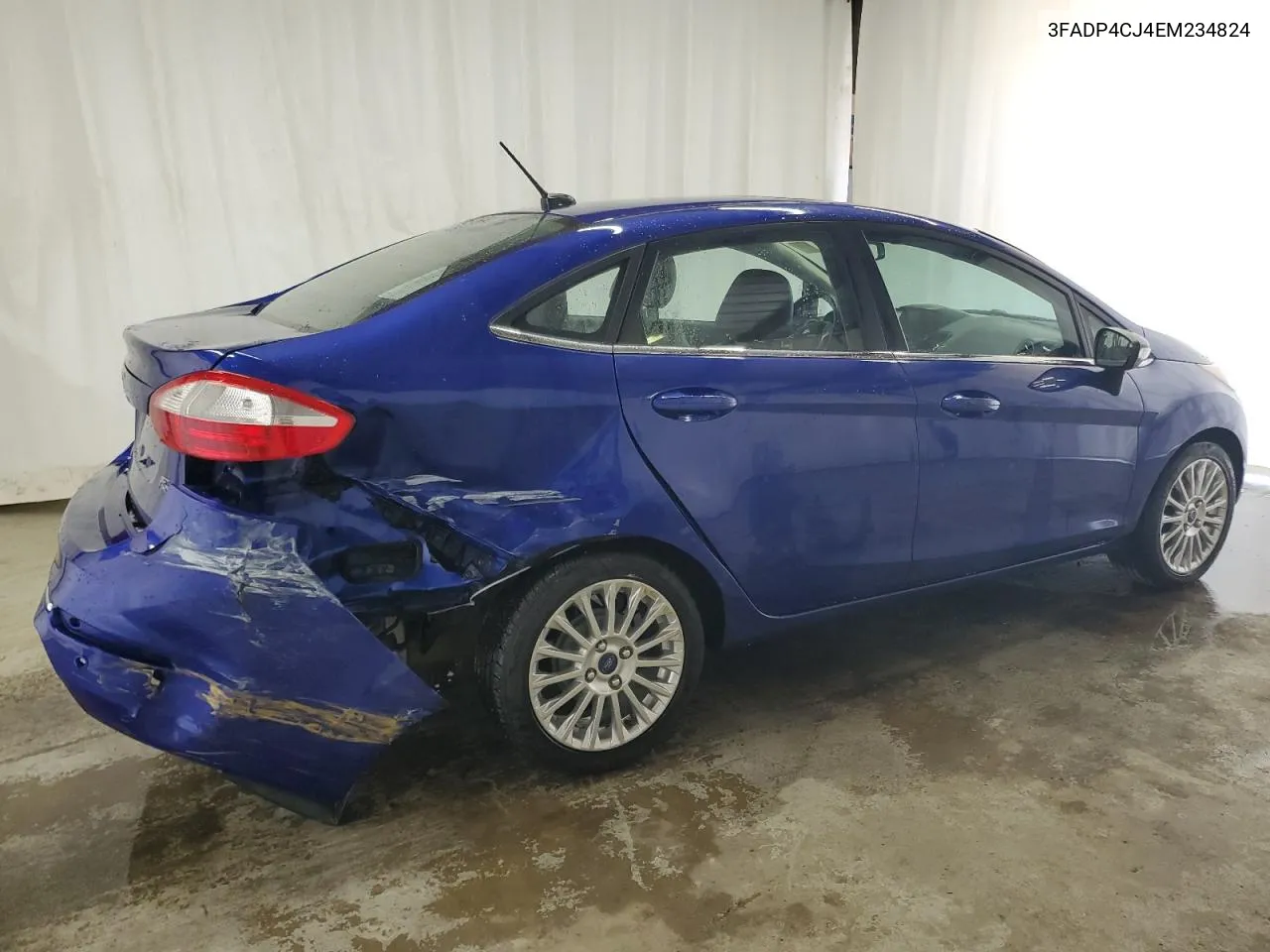 2014 Ford Fiesta Titanium VIN: 3FADP4CJ4EM234824 Lot: 72469754