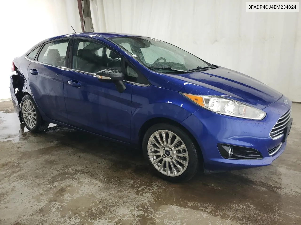 2014 Ford Fiesta Titanium VIN: 3FADP4CJ4EM234824 Lot: 72469754