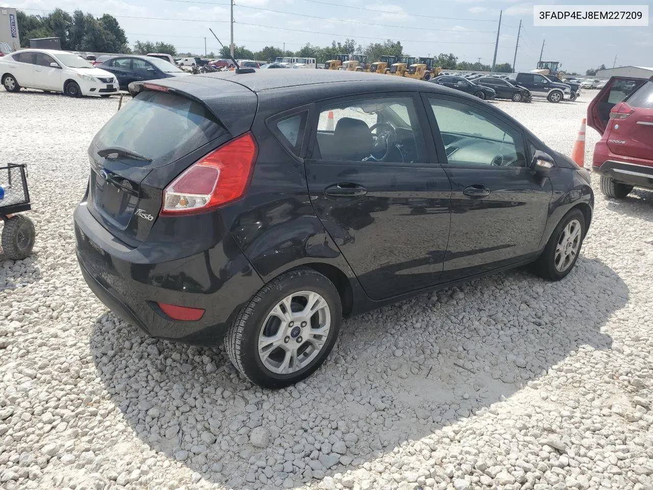 2014 Ford Fiesta Se VIN: 3FADP4EJ8EM227209 Lot: 72698074