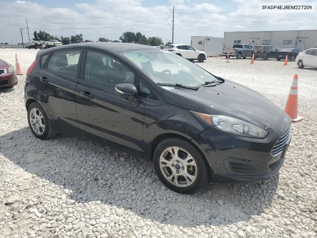 2014 Ford Fiesta Se VIN: 3FADP4EJ8EM227209 Lot: 72698074