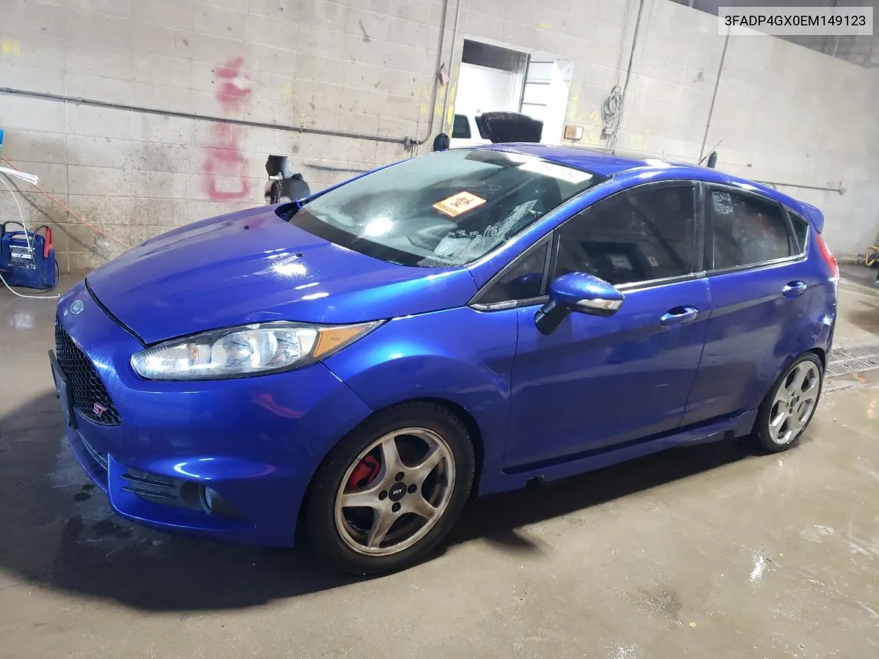 2014 Ford Fiesta St VIN: 3FADP4GX0EM149123 Lot: 72847754