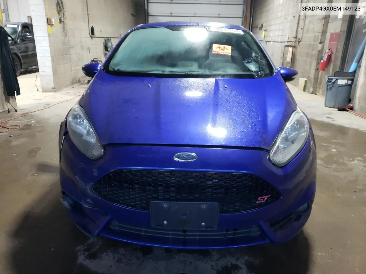 2014 Ford Fiesta St VIN: 3FADP4GX0EM149123 Lot: 72847754