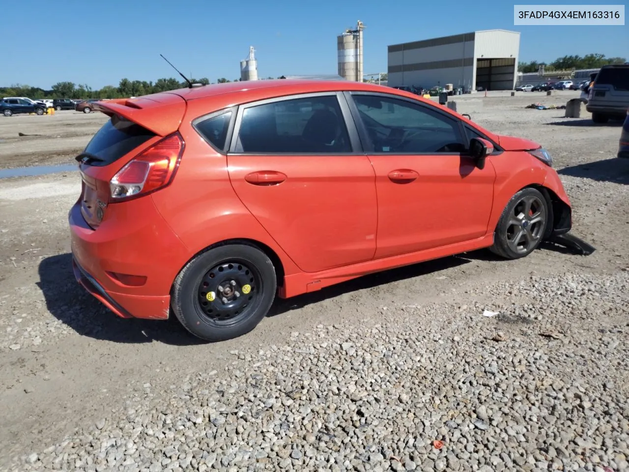 2014 Ford Fiesta St VIN: 3FADP4GX4EM163316 Lot: 72914404